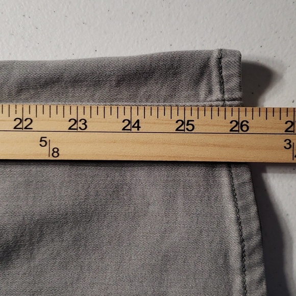 Athleta Women Sculptek Skinny Jeans 12 Gray Denim Cropped Stretchy Athleisure - Picture 15 of 15